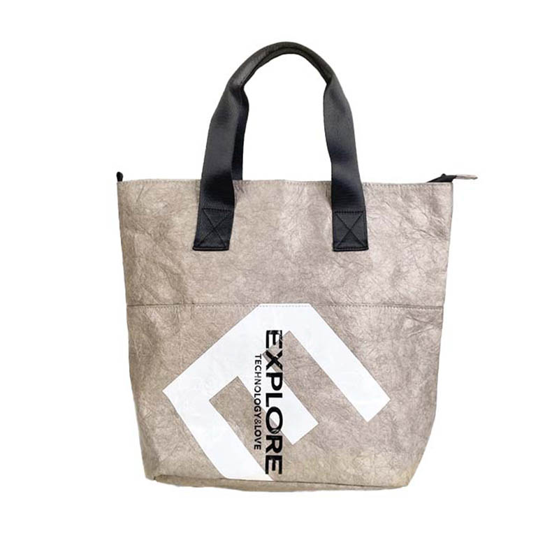 Tyvek Tote Bag With Zipper